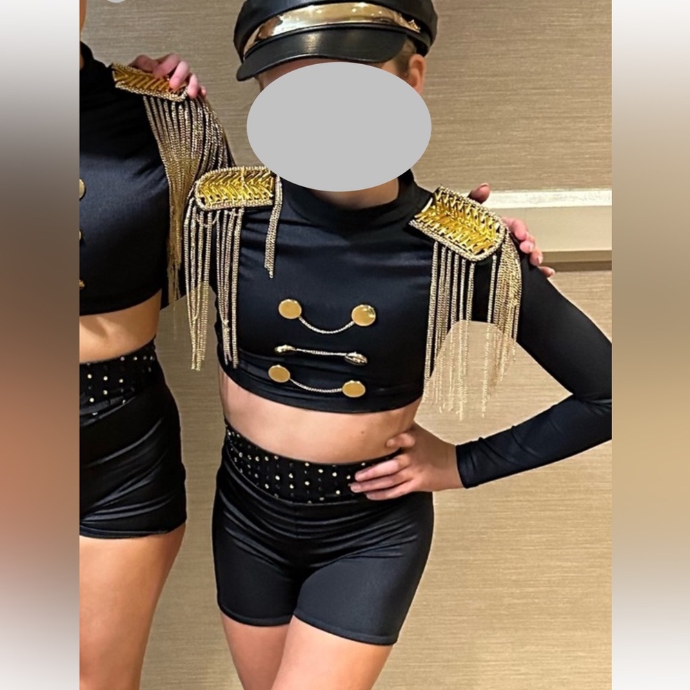 Couture costumes size 10 child Semi custom dance costume
